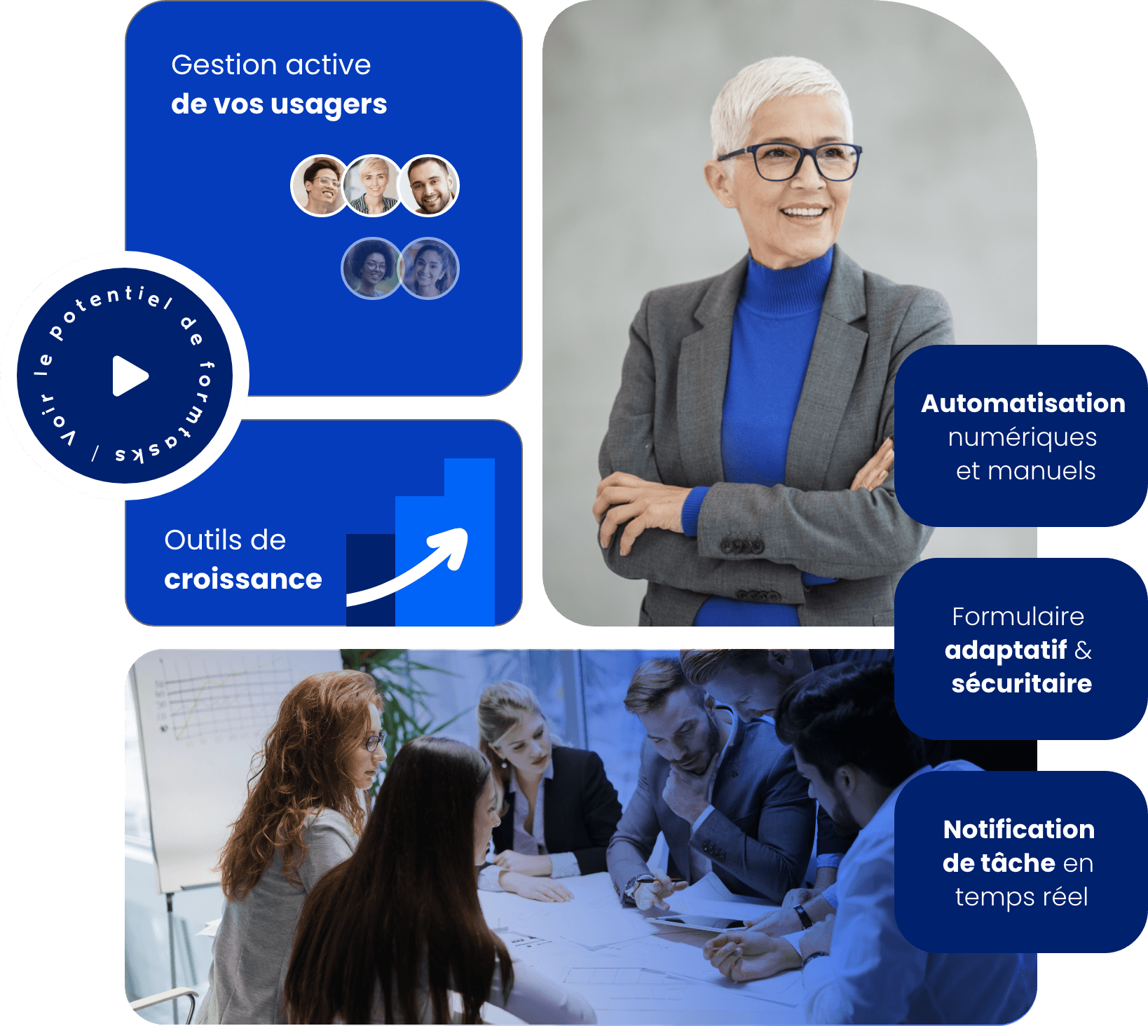 Visuel Formtasks de gestion et automatisation